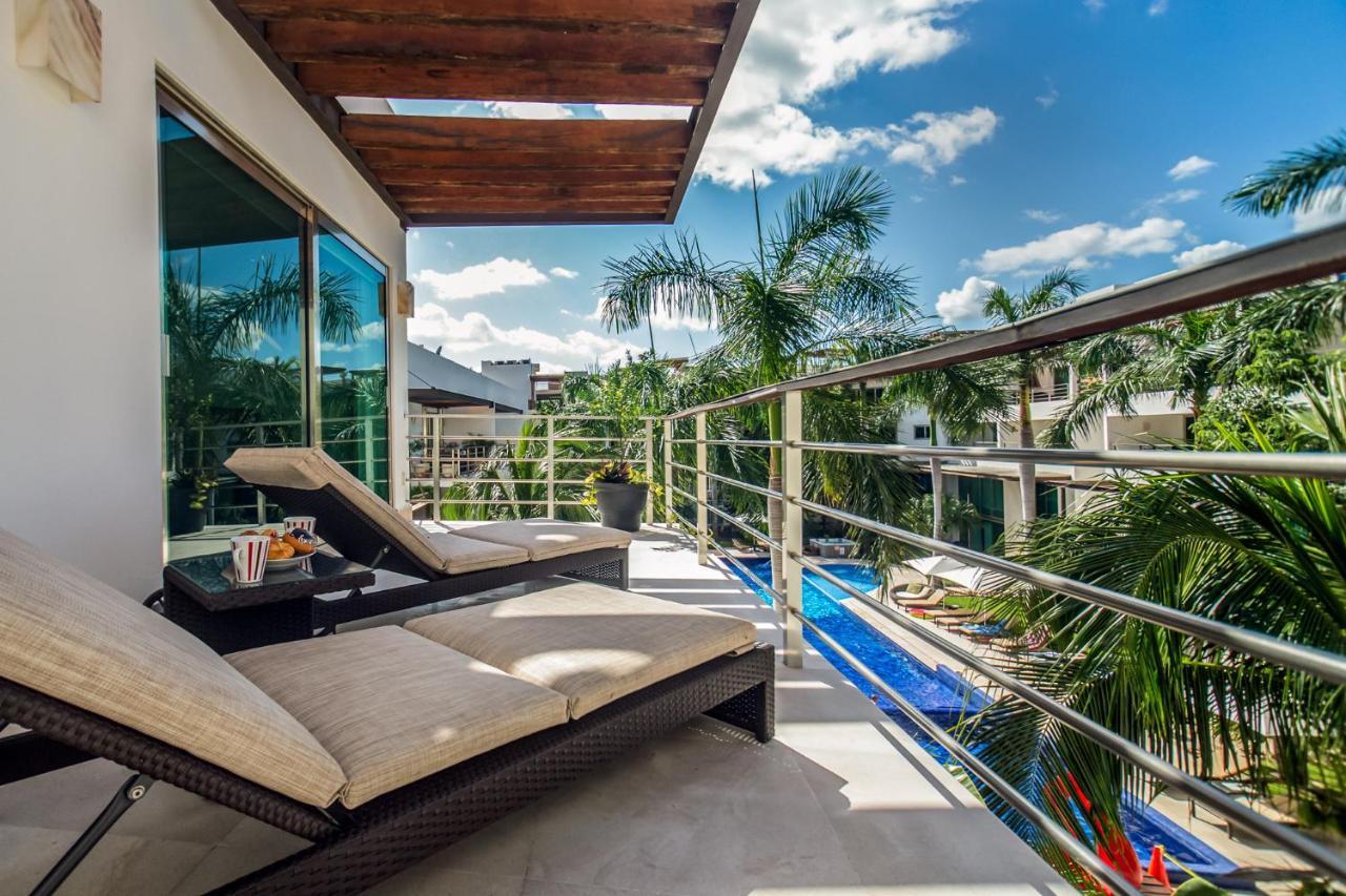 Luxurious & Central Condo In Playa Steps From The Beach Плайя-дель-Кармен Екстер'єр фото